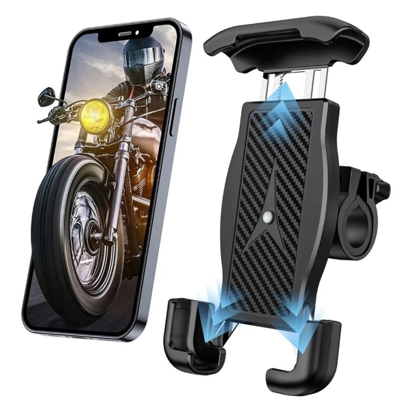Universelt justerbart plasttelefonfeste for sykler og motorsykler