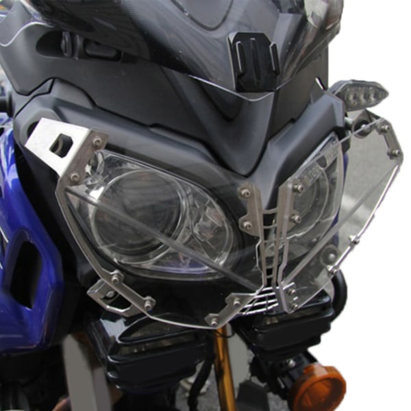 Transparent motorcykel strålkastarskydd passar för Yamaha XT1200Z Super Tenere 10-18