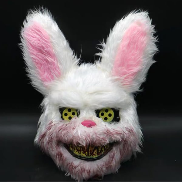 Evil Bloody Rabbit Mask Halloween Horror Masks Naamiaiset Party Cosplay Masque Tricky Mask