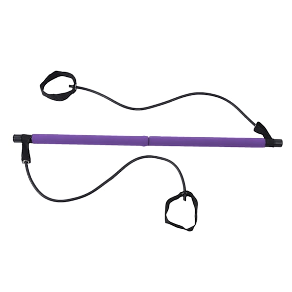 Multifunksjons Elastisk Pilatesstang for Hjemmet - Yoga Trekktau Treningsutstyr
