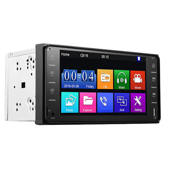 7 Tums Bil MP5 Multimedia Spelare FM Stereo Radio Bluetooth Handsfree Passar för Corolla