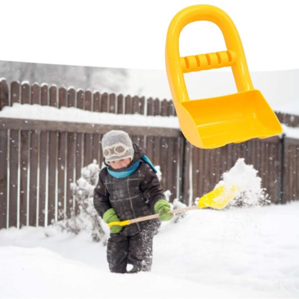 Plast snöskyffel snögubbe byggverktyg för vinter utomhusleksaker snöbollskastare