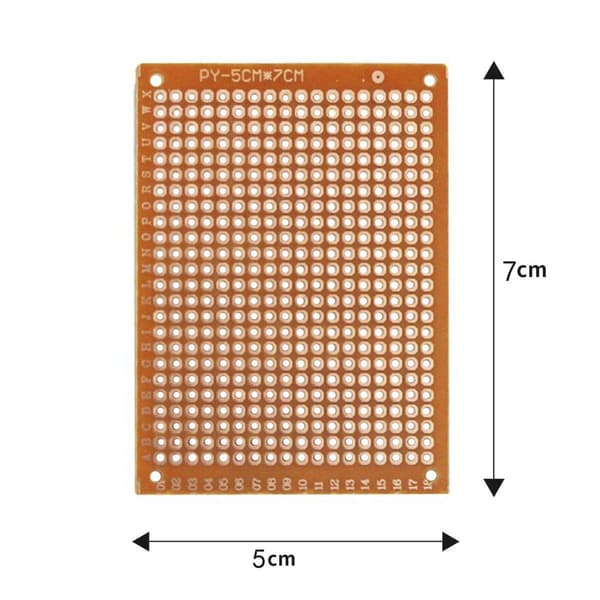 20 stk PCB kretskort, universelt matrisebakelitt kretskort