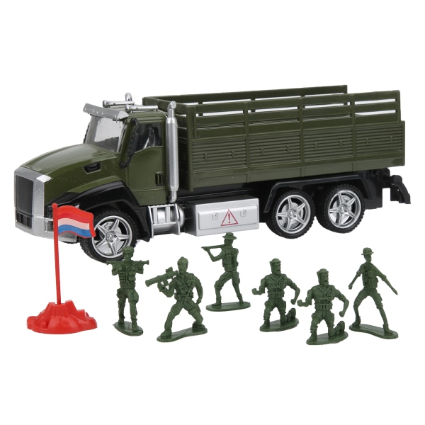 1:42 Billeketøy American Military Vehicles Diecast Alloy Pull Back Kjøretøymodell Barnegave#3