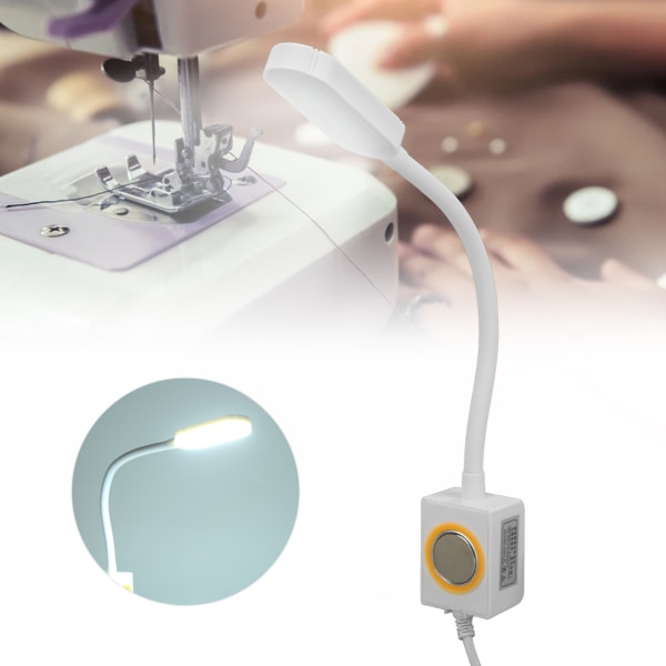 Smart Touch Symaskine LED-lys med 3 hastigheder og øjenbeskyttelse