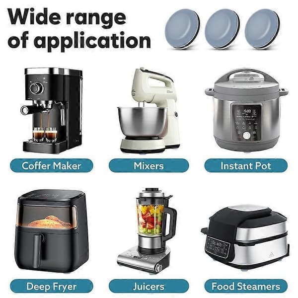 Appliance Gliders for Kitchen Appliances 24 Pcs Self-Adhesive