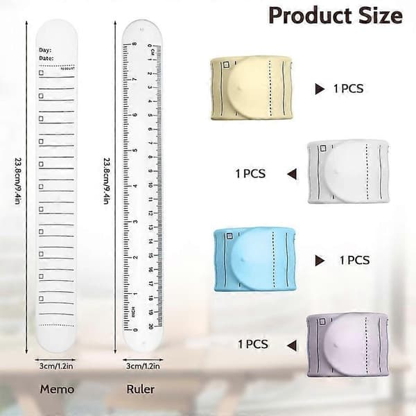 Wrist Notepad, Waterproof Silicone Memo Wristbands