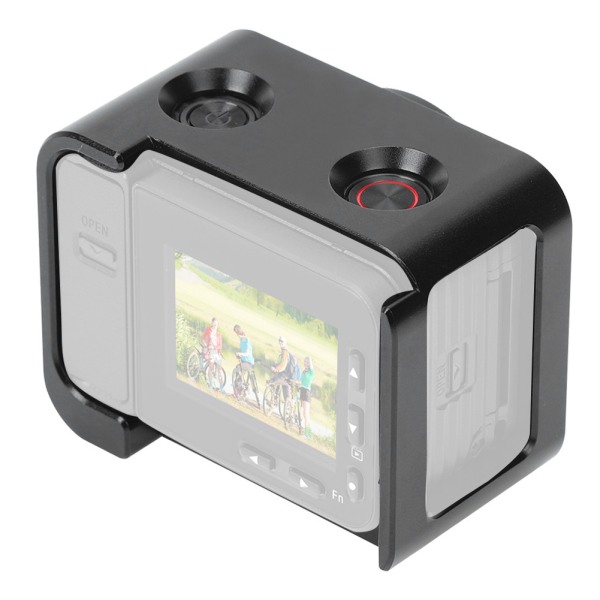 PU387B alumiiniseoksesta valmistettu kameran suojakotelo UV-suodattimella linssinsuojalla urheilukameroiden lisävaruste Sony RX0 II:lle