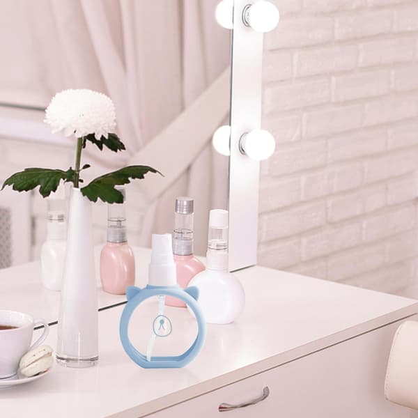 55 ml påfyllningsbar flaska, tecknad design | Finfördelande sprayflaska med lock blue