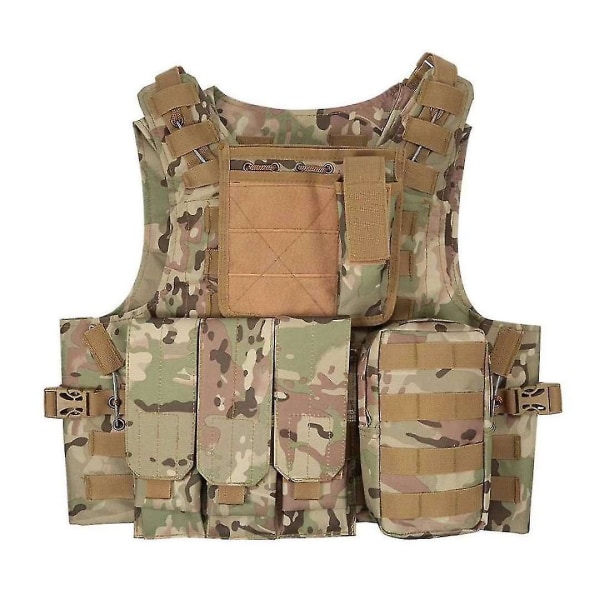 Musta Outdoor Quick Release CS Field Protection Vest Training Gear Tactical Suojavaatteet