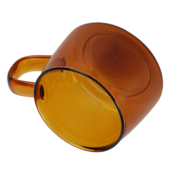 Läpinäkyvä kahvikuppi 250ML Borosilicate-lasi Teetä Vesi Maito Muki KahvallaSuccinite
