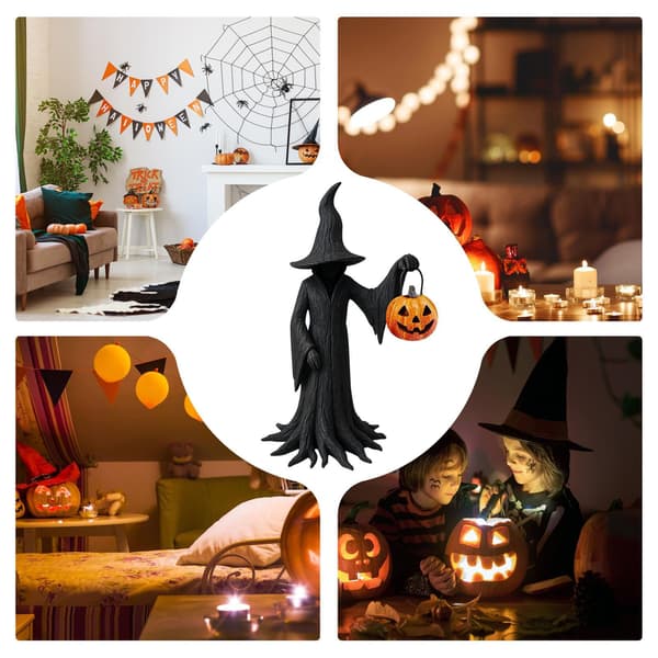 Noitafiguuri Halloweeniin, noitafiguuri ämpärillä