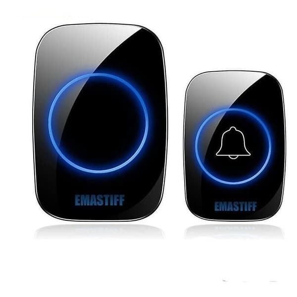 Smart Wireless Doorbell Waterproof Range, 300m Ultra-Long Range Remote Control Doorbell Remote Control Chime