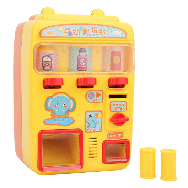 Stimulointiautomaatti Kid Roolileikki Ostokset Peli Koulutus Oppiminen ToyVending Machine Toy