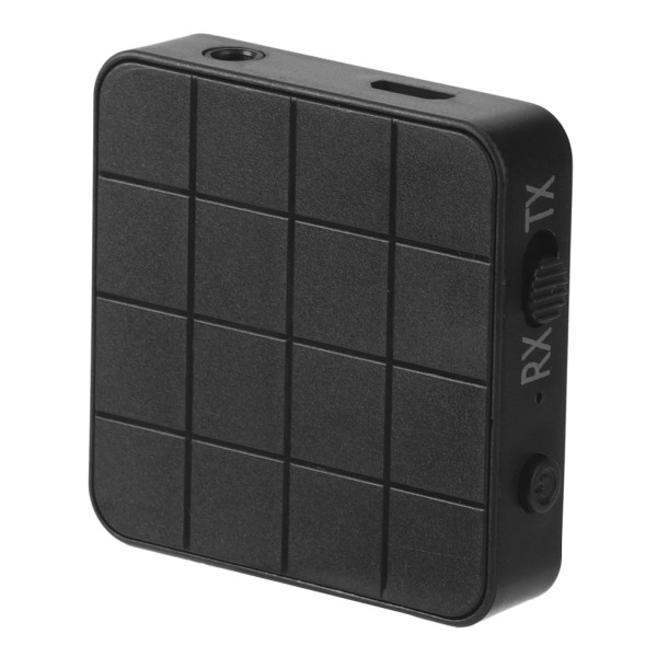 Bluetooth 5.0 2-i-1 lydmottaker sender musikkstereoadaptere for bil-TV-PC