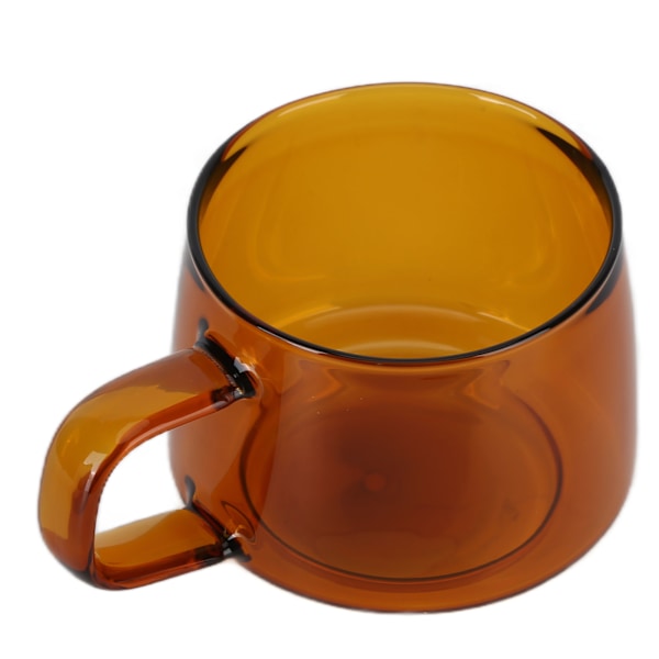 Läpinäkyvä kahvikuppi 250ML Borosilicate-lasi Teetä Vesi Maito Muki KahvallaSuccinite