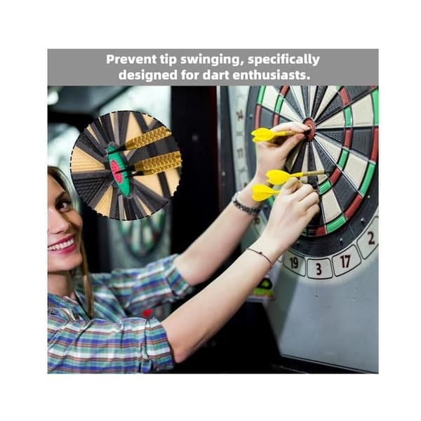 200-pack mjuka dartspetsar i plast, utbytesdartspetsar för soft-tip dart