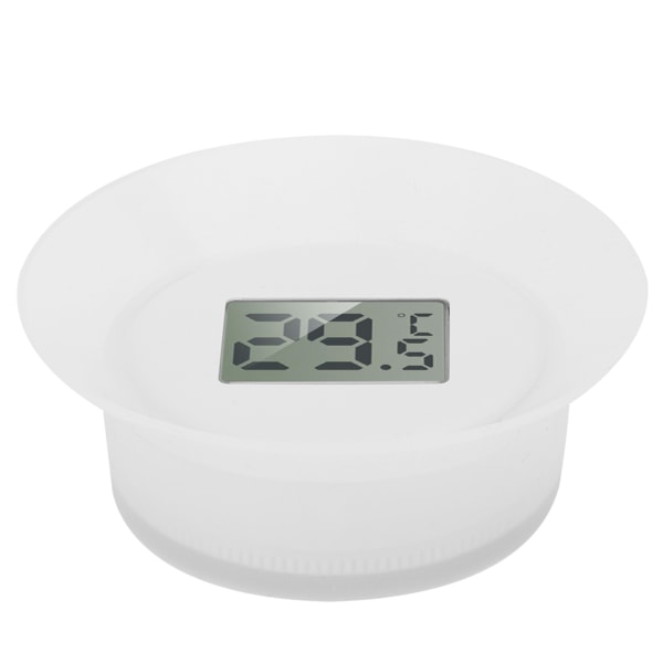 Vanntermometer med LCD-skjerm for fisketankakvarium, vått og tørt dobbeltbruk