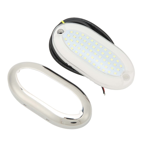 12V Veneen vedenalainen valo 54 LED:llä Vahva tiivistys IP68 Vedenkestävä Jachtin takavalot Caravanille RV:lle Kylpyhuoneelle Käytävään Sininen valo