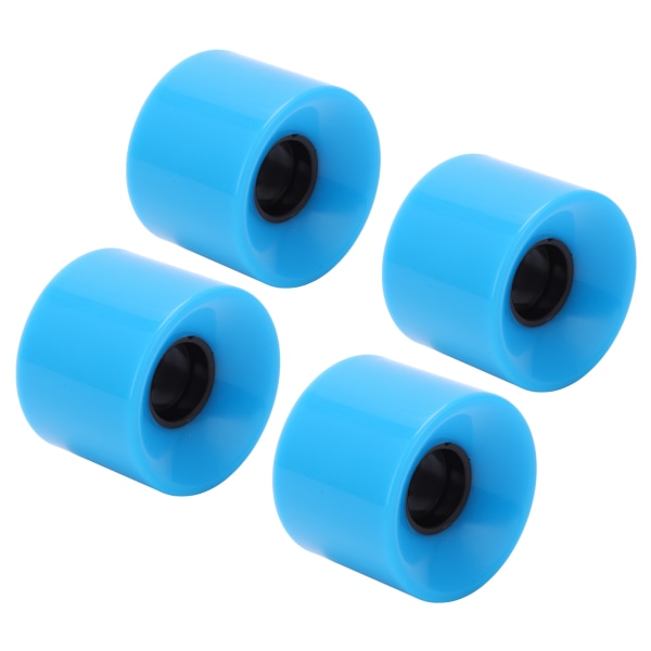 PUENTE 4 stk. 60x45mm Skateboard Hjul 78A Longboard Cruiser Hjul Udskiftningsdele Blå