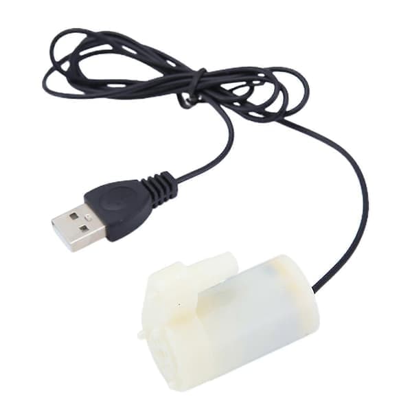 USB Lågspänning Liten Vattenpump Mångsidig Mikro Mini Dränkbar Pump Svart Black