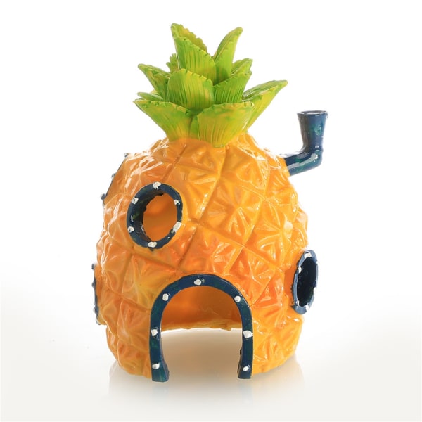 Cartoon Aquarium Ornament Cute Fish House Fish Tank Ornament for Aquarium Landscape Ananas House