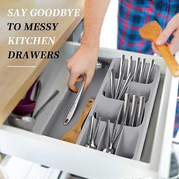 Cutlery Tray, Extendable Cutlery Tray