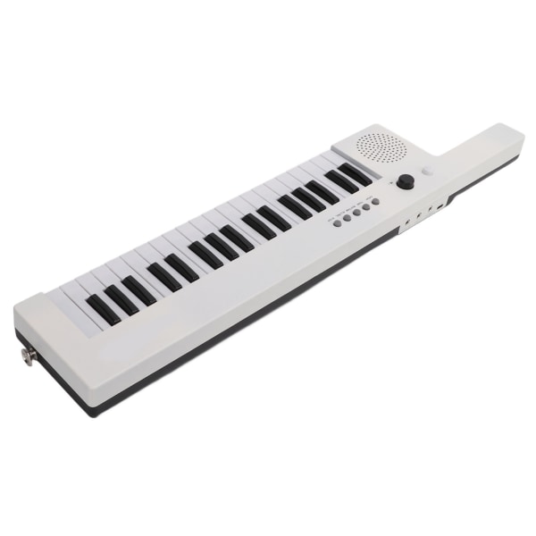 37 tangenter Keyboard Piano Bærbar Gitar Elektronisk Orgel Mini Keytar Utdanning MusikkinstrumentBF-3755 Hvit