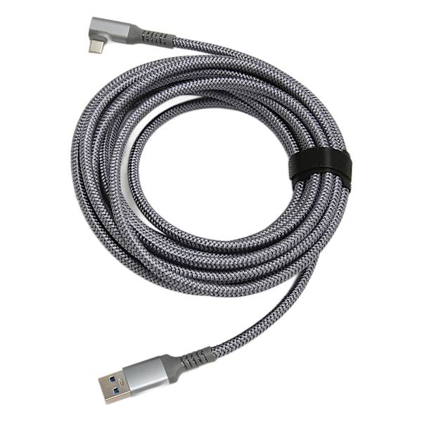för Quest 2 Link VR-kabel Nylon Höghastighetsdataöverföring Laddningssladd VR-tillbehör för VR-headset Gaming PC 5m / 16.4ft