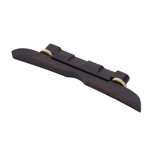 Ebony Wood Mandolin Nedre Bridge Justerbar String Bridge Stränginstrument Tillbehör