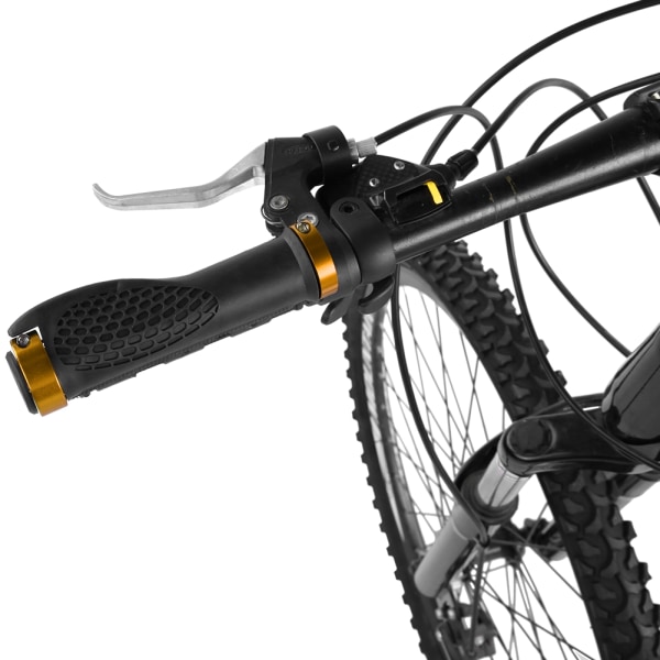 1 pari liukumaton maastopyörän ohjaustanko lihapallon suojakahvat polkupyörän pyöräilykahva (kultainen)