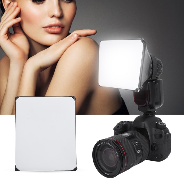 Speedlite Softbox Diffuser: Universal rektangelform för kamerablixtljus