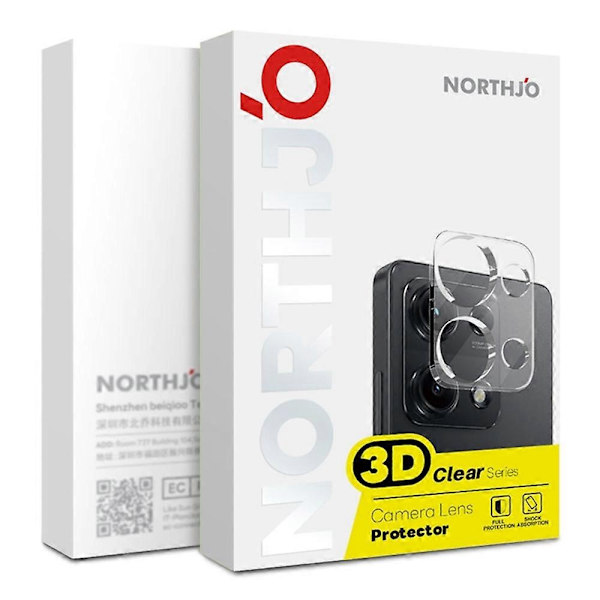 NORTHJO Camera Lens Protector for Honor 400 Pro 5G (Global) Tempered Glass HD Clear 3D Full Coverage
