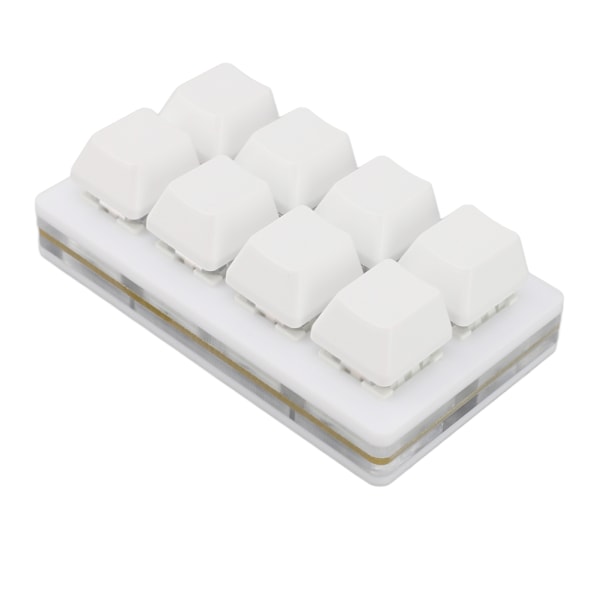 8-Tastatur med Blå Switch, Hot Swappable, Kopier/Indsæt Genveje, Mini Mekanisk Tastatur til Arbejde, Rhythmespil