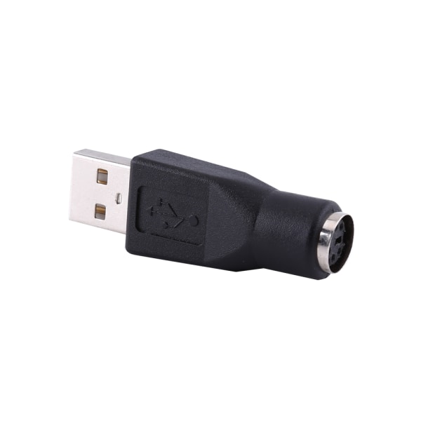 2st USB 2.0 A Hane Till PS/2 Hona Adaptrar Omvandlarkontakt För PC Dator Tangentbord Mus