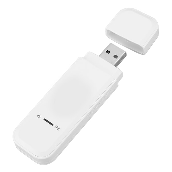 4G LTE USB WiFi-modem med WiFi-hotspotdeling for 10 brukere, Plug and Play WIFI-dongle, 4G-ruter, bærbar WiFi for Amerika