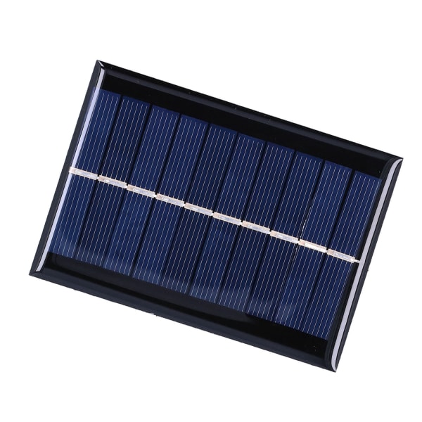 1W 5V solpanel polykrystallinsk silicium solcelleepoxyplade til skibsfly udendørs solcellelys