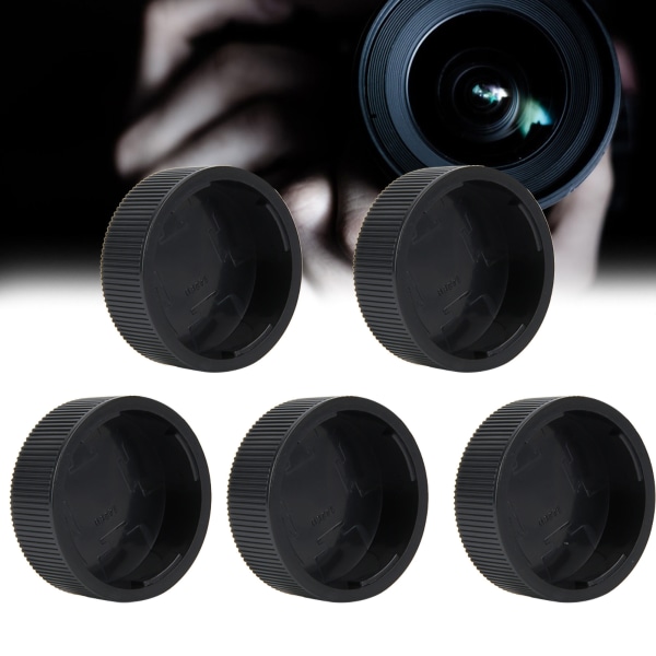 5 stk holdbart plastik baglinsedæksel beskyttelsescover Passer til Leica M M6/7/8 LM kamera
