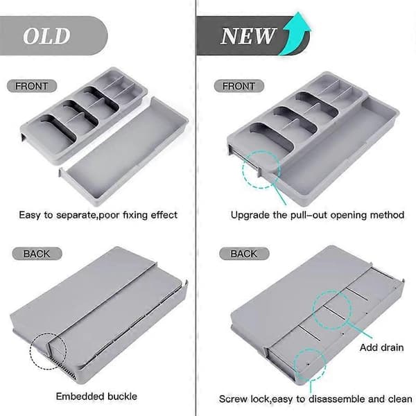 Cutlery Tray, Extendable Cutlery Tray