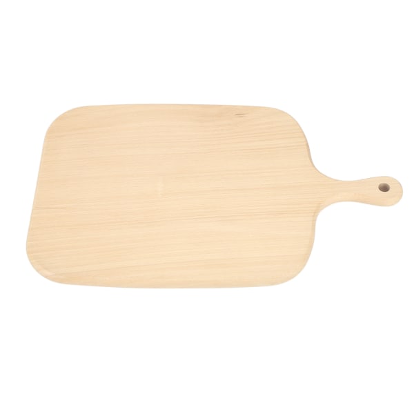 Small Cheese Board Strong Beech Hanging Hole Simple Multi Purpose Wooden Cutting Board for Kitchen Party Cafe Bar XL(15.4x9.1x0.6in)