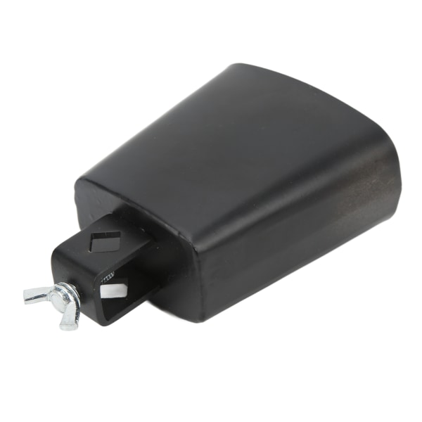 Metal Cow Bell Noise Maker Håndslagtøjsinstrument Koklokke med pind til trommesæt4 tommer / 10,2 cm