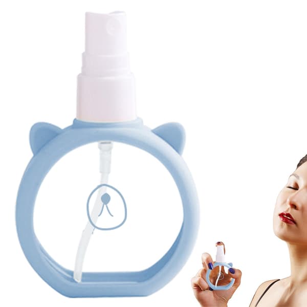 55 ml påfyllningsbar flaska, tecknad design | Finfördelande sprayflaska med lock blue