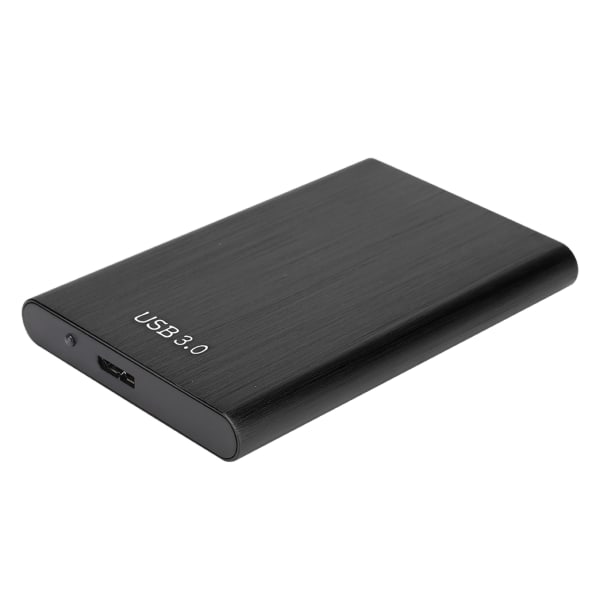 2,5 tuuman SATA USB 3.0 kannettavan tietokoneen 7-9,5 mm:n kiintolevyn SSD-kotelo ulkoinen kannettavan tietokoneen levykotelo (musta)