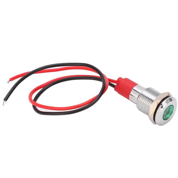 Vandtæt LED-metalindikatorlys - lille størrelse, 10 mm, 220V (1 stk.)