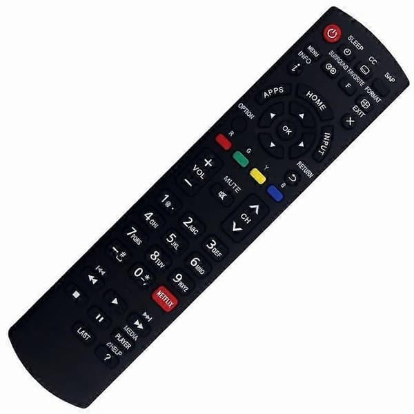 Typ A N2QAYB000926 Replacement Remote Control for Panasonic TV Ergonomic TV Control