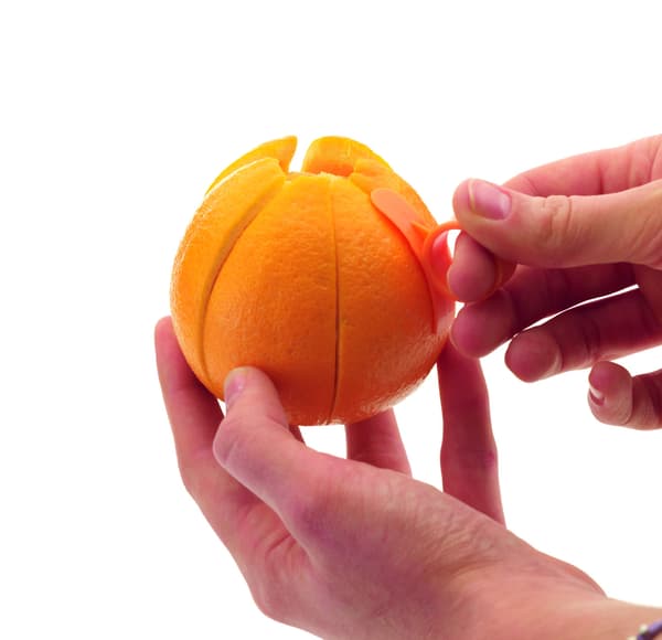 Appelsinskrellersett, Plast, Oransje, 7 cm, Sett med 2