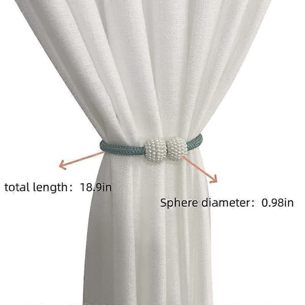 Strong Magnetic Curtain Tiebacks Elegant Indoor