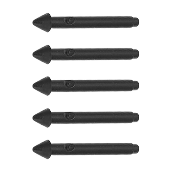 5 stk Pro Tablet Stylus Pen Spids Sort 2H Sensitive Nøjagtig Fin Blank Tip Tablet Erstatningstips til Pro 7 6 5 4 Bog