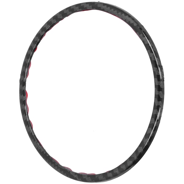 Ratpaneldæksel Trim Pailletter Circle Sticker Ring Passer til Mazda 3/Axela 2020 Carbon Fiber Style Glossy Black