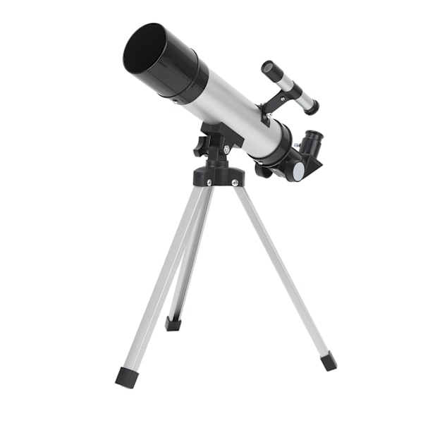 Refraktor Teleskop HD 90x Kompakt Astronomisk Teleskop med Søgeteleskop 2 Okulare til Rejser Fuglekiggeri